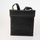 BALLY Shoulder Bag Leather 3 Set Navy Black Brown Auth BA12350-3