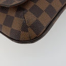 LOUIS VUITTON Damier Ebene Musette Salsa Long Shoulder Bag N51300 Auth BA12352-14