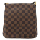 LOUIS VUITTON Damier Ebene Musette Salsa Long Shoulder Bag N51300 Auth BA12352-13