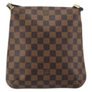 LOUIS VUITTON Damier Ebene Musette Salsa Long Shoulder Bag N51300 Auth BA12352-2