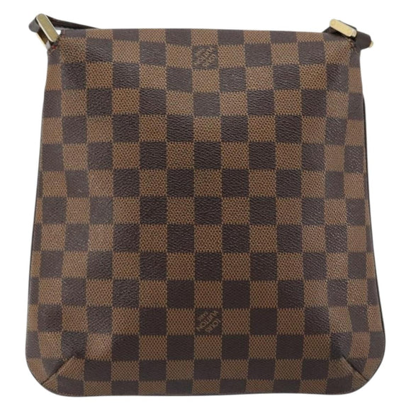 LOUIS VUITTON Damier Ebene Musette Salsa Long Shoulder Bag N51300 Auth BA12352