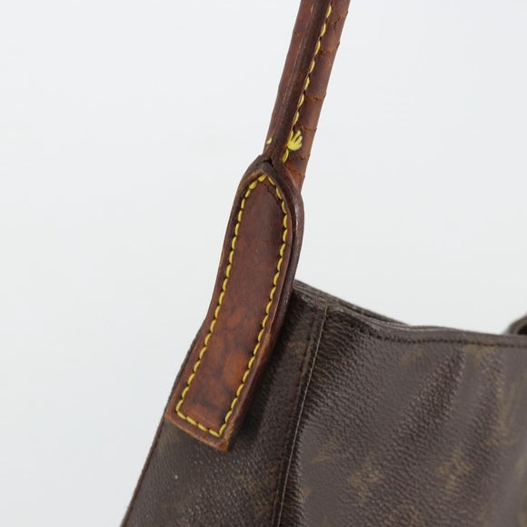 LOUIS VUITTON Monogram Looping GM Schoudertas M51145 LV Auth BA12353