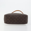 LOUIS VUITTON Monogram Looping GM Schoudertas M51145 LV Auth BA12353-5