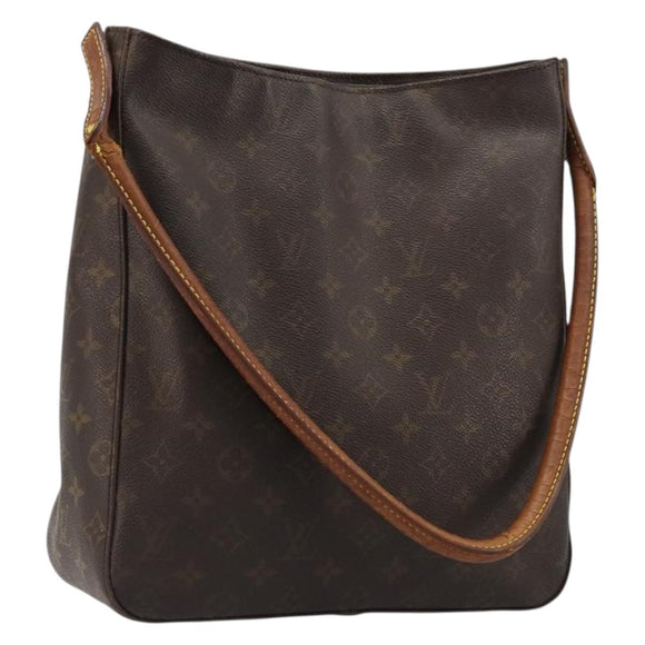 LOUIS VUITTON Monogram Looping GM Schoudertas M51145 LV Auth BA12353