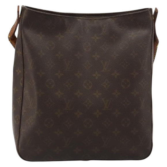 LOUIS VUITTON Monogram Looping GM Schoudertas M51145 LV Auth BA12353