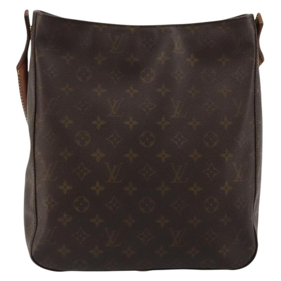 LOUIS VUITTON Monogram Looping GM Schoudertas M51145 LV Auth BA12353