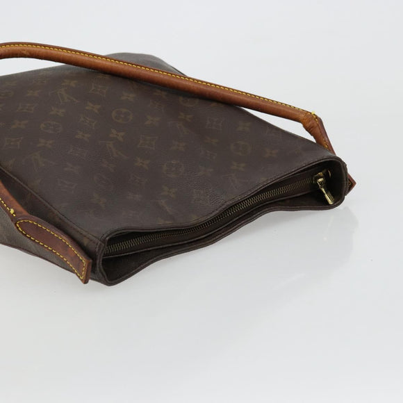 LOUIS VUITTON Monogram Looping GM Schoudertas M51145 LV Auth BA12353