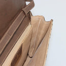 GUCCI GG Supreme Shoulder Bag PVC Beige Gold 904 02 050 Auth BA12354-19