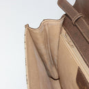 GUCCI GG Supreme Shoulder Bag PVC Beige Gold 904 02 050 Auth BA12354-20