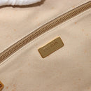 PRADA Canapa GM Tote Bag Canvas Beige Gold Auth BA12356-15