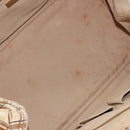 PRADA Canapa GM Tote Bag Canvas Beige Gold Auth BA12356-16