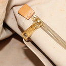 PRADA Canapa GM Tote Bag Canvas Beige Gold Auth BA12356-21
