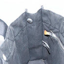 HERMES Fourre Tout PM Hand Bag cotton Black Silver Auth BA12358A-19