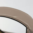Stella MacCartney Hand Bag Leather Beige Gold Auth BA12359A-8