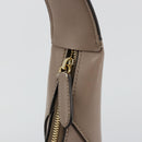Stella MacCartney Hand Bag Leather Beige Gold Auth BA12359A-9