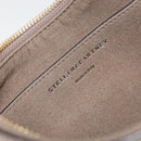 Stella MacCartney Hand Bag Leather Beige Gold Auth BA12359A-19