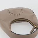 Stella MacCartney Hand Bag Leather Beige Gold Auth BA12359A-6