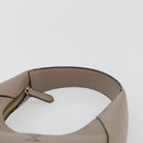 Stella MacCartney Hand Bag Leather Beige Gold Auth BA12359A-14