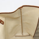GUCCI GG Supreme Web Sherry Line Tote Bag PVC Beige Gold 211134 Auth BA12361-18