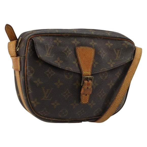 LOUIS VUITTON Monogram Jeune Fille MM Shoulder Bag M51226 LV Auth BA12363
