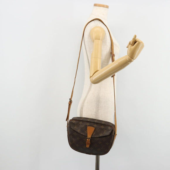 LOUIS VUITTON Monogram Jeune Fille MM Shoulder Bag M51226 LV Auth BA12363