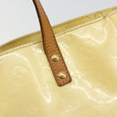 LOUIS VUITTON Monogram Vernis Reade PM Hand Bag Gris M91145 LV Auth BA12366-17