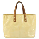 LOUIS VUITTON Monogram Vernis Reade PM Hand Bag Gris M91145 LV Auth BA12366-2