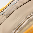 LOUIS VUITTON Monogram Vernis Houston Hand Bag Beige M91004 LV Auth BA12367-18