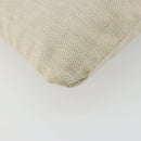 HERMES Hand Bag Canvas Beige Gold Auth BA12373-13