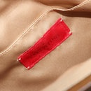 VALENTINO Hand Bag Suede 2way Pink Silver Auth BA12375A-11