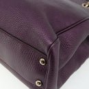 GUCCI Bamboo Hand Bag 2way Purple 336032 Auth BA12378A-17