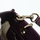 GUCCI Bamboo Hand Bag 2way Purple 336032 Auth BA12378A-19