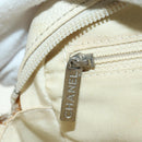CHANEL Matelasse Shoulder Bag Caviar Skin Ivory Gold CC Auth BA12379V-25