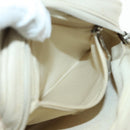 CHANEL Matelasse Shoulder Bag Caviar Skin Ivory Gold CC Auth BA12379V-26