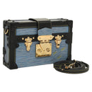 LOUIS VUITTON Epi Petite Mar Shoulder Bag Blue LV Auth BA1237A-1