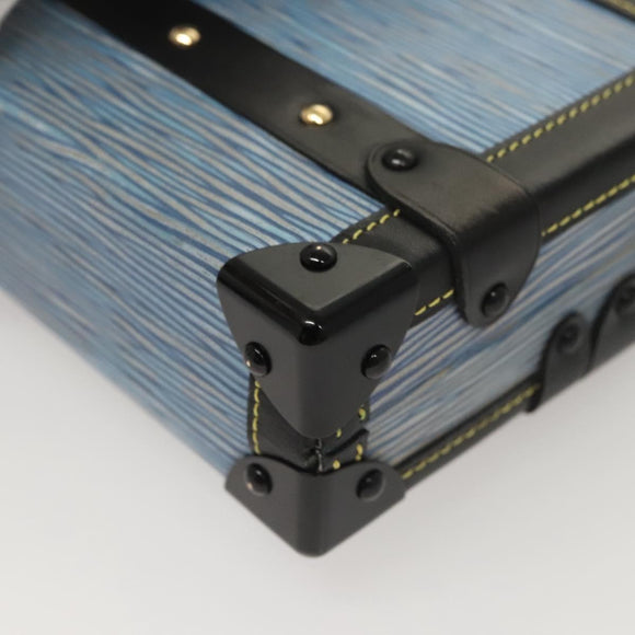 LOUIS VUITTON Epi Petite Mar Shoulder Bag Blue LV Auth BA1237A