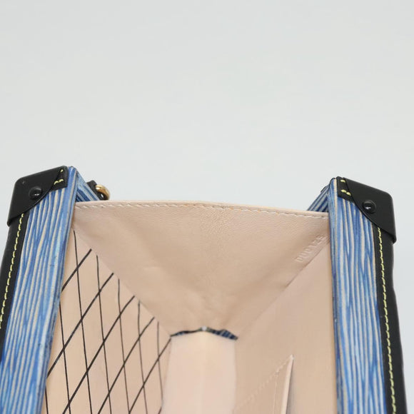 LOUIS VUITTON Epi Petite Mar Shoulder Bag Blue LV Auth BA1237A