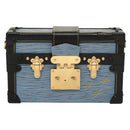 LOUIS VUITTON Epi Petite Mar Shoulder Bag Blue LV Auth BA1237A-13