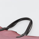 GUCCI GG Canvas Tote Bag Nylon Pink Silver 355732 Auth BA12380-14