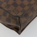 LOUIS VUITTON Damier Ebene Sac Plat Handtas N51140 LV Auth BA12381-15