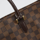 LOUIS VUITTON Damier Ebene Sac Plat Handtas N51140 LV Auth BA12381-18