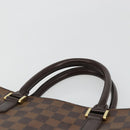 LOUIS VUITTON Damier Ebene Sac Plat Handtas N51140 LV Auth BA12381-14
