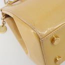 LOUIS VUITTON Vernis Blair MM Hand Bag 2way Rose Florentin M91621 Auth BA12384-14