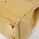 LOUIS VUITTON Vernis Blair MM Hand Bag 2way Rose Florentin M91621 Auth BA12384-15