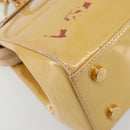 LOUIS VUITTON Vernis Blair MM Hand Bag 2way Rose Florentin M91621 Auth BA12384-16