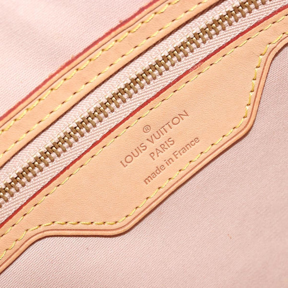LOUIS VUITTON Vernis Blair MM Hand Bag 2way Rose Florentin M91621 Auth BA12384