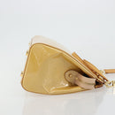 LOUIS VUITTON Vernis Blair MM Hand Bag 2way Rose Florentin M91621 Auth BA12384-5