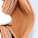 CELINE Macadam Canvas Shoulder Bag PVC Leather Brown Gold Auth BA12386-24