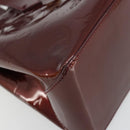 LOUIS VUITTON Monogram Vernis Wilshire PM Bag Pomme D'amour M93642 Auth BA12387A-11