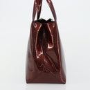 LOUIS VUITTON Monogram Vernis Wilshire PM Bag Pomme D'amour M93642 Auth BA12387A-5
